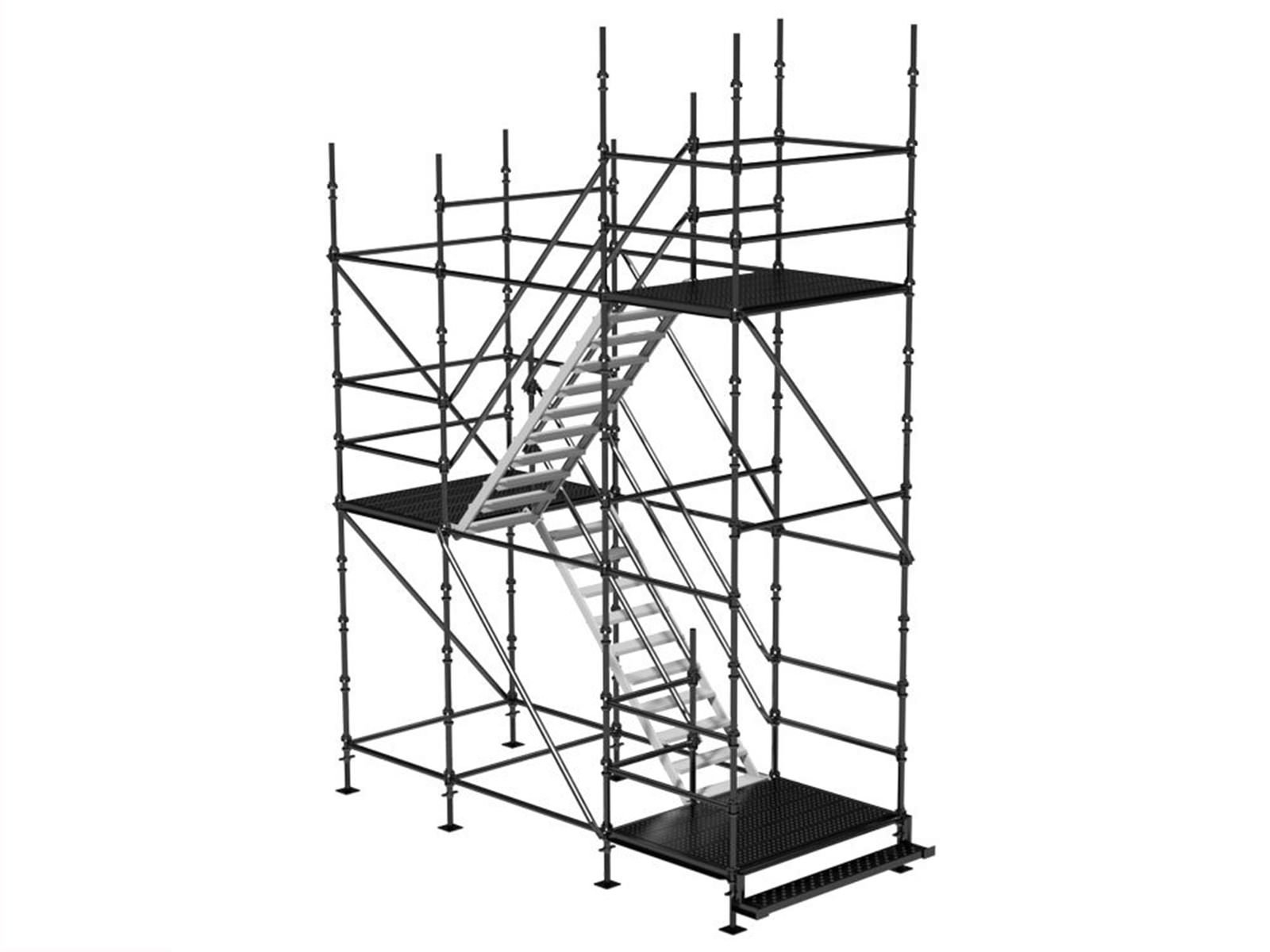 hanging scaffolding design